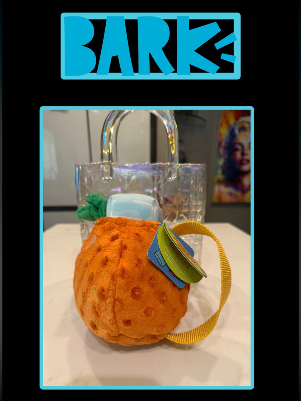 🆕 3/for $25 in a BUNDLE ~ Bark Box “ Moscow Drool “ Dog Toy